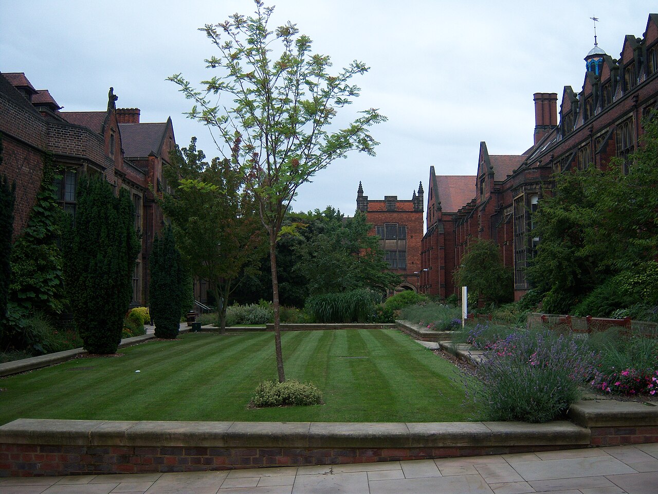 Newcastle University quadrangle